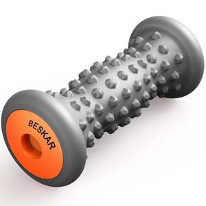 lot 2285 image: BESKAR Foot Massager Roller for Plantar Fasciitis Relief - Retail $10