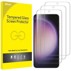 lot 2305 image: JETech Screen Protector for Samsung Galaxy S23 Plus, 3-Pack - Retail $8