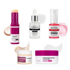 lot 2308 image: Calcium Skin Care Set, Daily Moisturizing Face Kit for Women, Hydrating Routine for Soft, Smooth-Looking Skin, Travel Friendly Beauty Gift