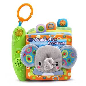 lot 2311 image: VTech Peek and Play Baby Book - Retail $28