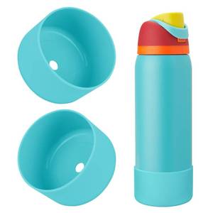 lot 2332 image: BKBY 2PCS Silicone Water Bottle Boot Compatible with Owala Freesip 32oz - Retail $9