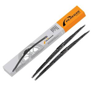lot 2354 image: Front Windshield Wiper Blades, 15  15 Metal Frame Wiper Blades, OEM Quality for Original Equipment Replacement (Pack of 2) - Retail $12