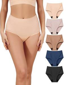 lot 2435 image: AIRCUTE Washable Absorbency Incontinence Underwear for Women 5 Pack Medium - Retail $69