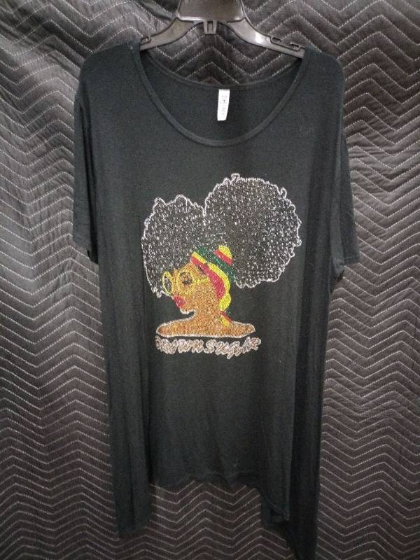 lot 33971 image: Shiny New York Plus Size Short Sleeve Dress Shirt