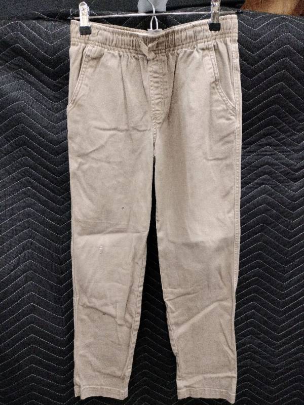 lot 63474 image: Wonder Nation khaki pull-on chino pants (10-12)