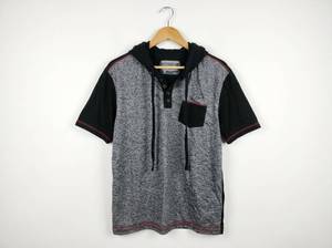 lot 25702 image: Civil Sektor Short Sleeve Hooded Shirt Large