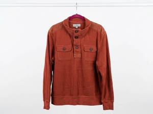 lot 25712 image: Marc New York Collared Pullover Shirt Red