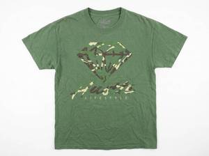 lot 25720 image: PopularDemand Green Diamond Lifestyle T-Shirt - Large
