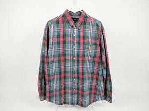 lot 25728 image: U.S. Polo Assn. Plaid Button-Up Shirt Size L