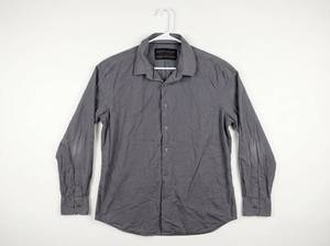 lot 25741 image: Platini Grey Button Up Dress Shirt - XL