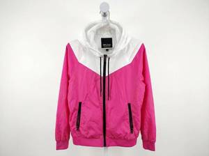 lot 25744 image: Riflessi Collection Premium Edition Pink & White Windbreaker Jacket - 2XL