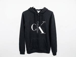 Calvin Klein Black Logo Hoodie - M