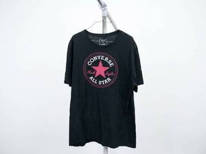 lot 25763 image: Black Converse Chuck Taylor All Star Graphic T-Shirt XL