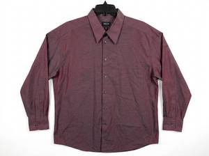 lot 25777 image: Claiborne XL Long Sleeve Button-Up Shirt Maroon