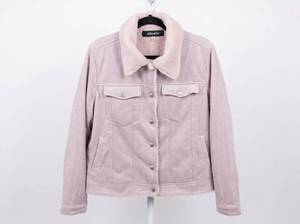 lot 25796 image: Joujou Corduroy Jacket with Faux Fur Collar - 1X