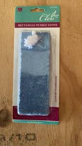 lot 166 image: Cleb Rectangle Pumice Stone PFD-0044L