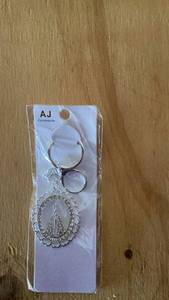 lot 195 image: AJ Cornerstone Fashion Jewelry Keychain with Pendant