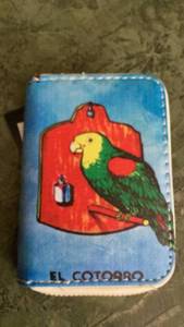 lot 231 image: El Cotorro Parrot Wallet Coin Purse Zippered