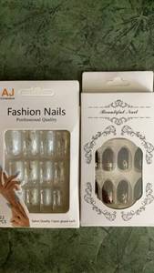 lot 245 image: Fashion Nails Professional Quality 12pc Pre-glued  Beautiful Nail 24pc Lot