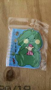 lot 313 image: Angel Cake Notebook Green Character Shaped Spiral Bound