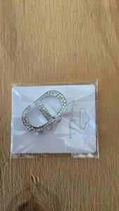 lot 350 image: Rhinestone Buckle brooch