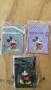 lot 388 image: Mickey Mouse Character crossbody Lot 3 Count Monogram Print