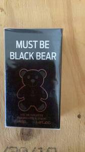 lot 421 image: Must Be Black Bear Eau de Toilette Vaporisateur Spray 100ml