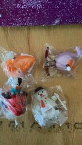 lot 440 image: Wind Up Toys Set 4 Pieces Assorted Characters