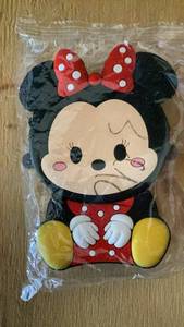 lot 452 image: Minnie Mouse Character Plush Toy Red Bow coin purse