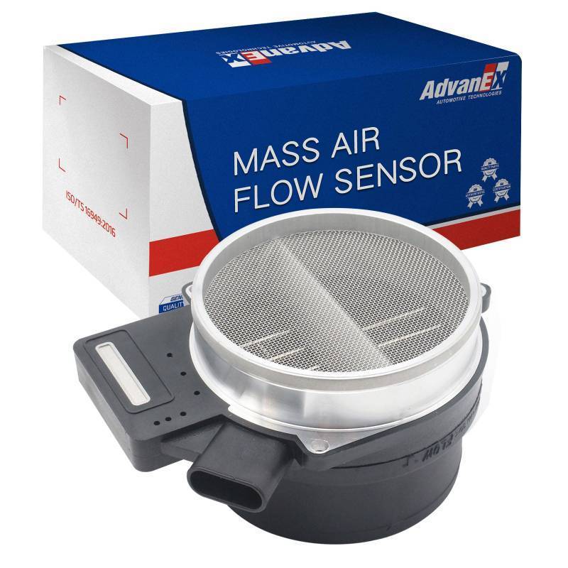 lot 73652 image: Mass Air Flow Sensor MAF Compatible with Chevrolet Silverado Suburban Escalade Tahoe Yukon 99-07 Cadillac Rainier Deville Eldorado 00-05 Pontiac 05-06 Replaces OE 213 4160 25318411 86-8411 - Retail $30