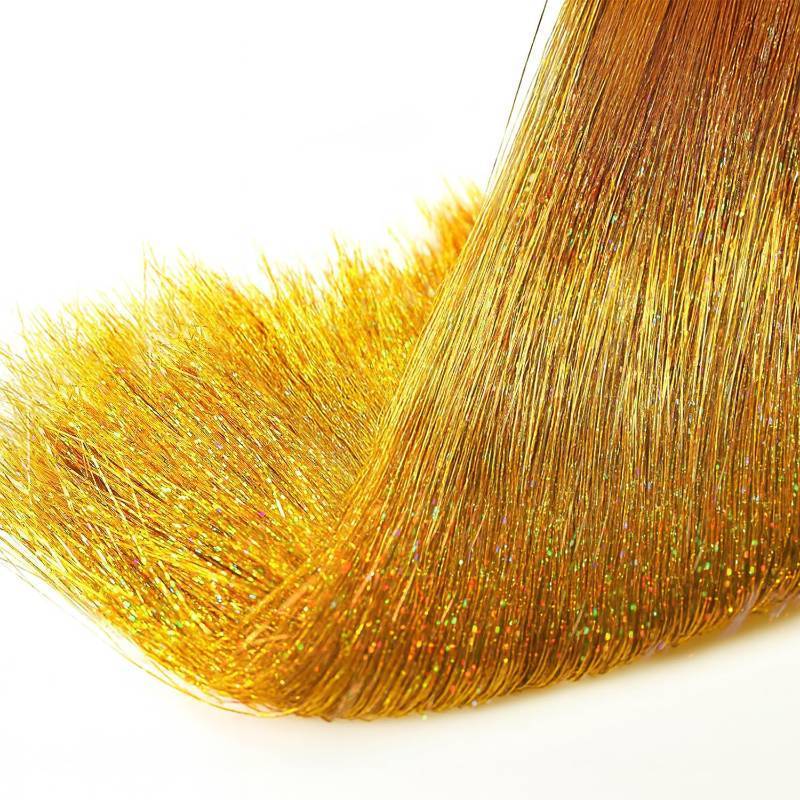 lot 73596 image: Christmas Tinsel Icicles, 19.7 Shiny Metallic Gold Icicles Tinsel Christmas Tree Indoor Outdoor Xmas Holiday Birthday Party Hanging Decorations Supplies - Retail $9