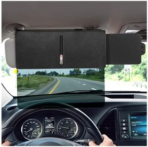 lot 59217 image: Sun Visor Extender for Car (Zipper Slider& Prevents Fingerprints) Anti-Glare. - Retail $22