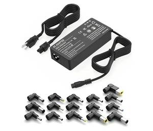 lot 59275 image: 90W Universal AC Adapter Laptop Charger 16 Tips Laptop Charger - Retail $20