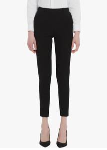 lot 59280 image: Womens Work Pants Black Stretch Dress Slacks Business Casual Trousers, Size 6 - Retail $2