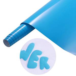 lot 59309 image: Windows Blue Puff Heat Transfer Vinyl Roll,10x6ft Iron on Vinyl - Retail $13