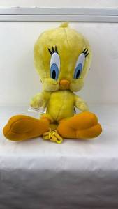lot 51 image: Jaclyn Inc Tweety Bird Plush Backpack Yellow
