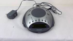 lot 62 image: Homedics Sound Spa Clock Radio Digital Display with Snooze