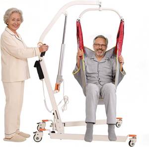 lot 18 image: VOCIC AY05 Electric Patient Lift 330lbs Capacity value $539.99