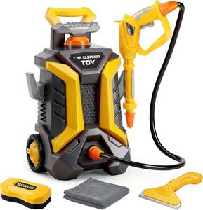 lot 7041 image: Kids Car Wash Toy Pressure Washer Playset Ages 3