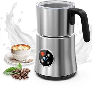 lot 7048 image: Milk Frother and Steamer 4-in-1 Electric Foam Maker with Detachable Jug