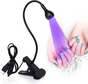lot 7065 image: Brokimis Mini UV Lamp for Gel Nails LED Curing Lamp