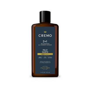 lot 7076 image: Cremo 2-in-1 Mens Shampoo & Conditioner, Palo Santo, 16 Fl Oz