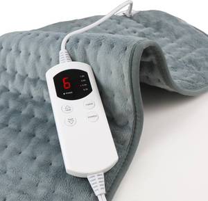 lot 7086 image: Back Pain & Period Cramp Heating Pad, 12x24 Electric Pad for NeckShoulders