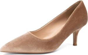 lot 7229 image: NEWBELLA Pointed Toe Kitten Heels, Closed-Toe Low Heel Pumps, Work Shoes 9.5 Black
