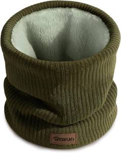 lot 7244 image: ROXUN Winter Neck Gaiter - Neck Warmer for Men & Women, Soft Fleece, Stretchy