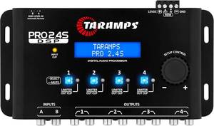 lot 325 image: Taramps PRO 2.4S Car Audio DSP Equalizer 4 Channel Digital Crossover