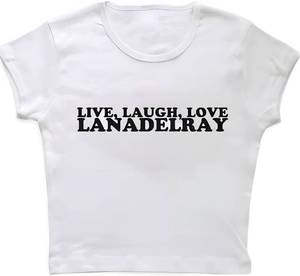 lot 7390 image: Baby Tees for Teen Girls Y2K Letter Print Crop Top Grunge Women T-Shirt L