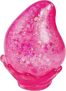 lot 7448 image: Water Drop Squishy Fidget Toy, Slow Rising Stress Ball, Sensory Relief, Pink