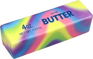 lot 7456 image: Butter Stick Fidget Toy, Slow-Rebound Butter Squeeze Stress Ball, Squishy