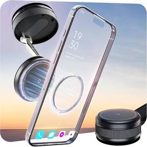 lot 7522 image: 2026 Upgraded 360  Vacuum Magnetic Car Phone Holder for MagSafe, Suction